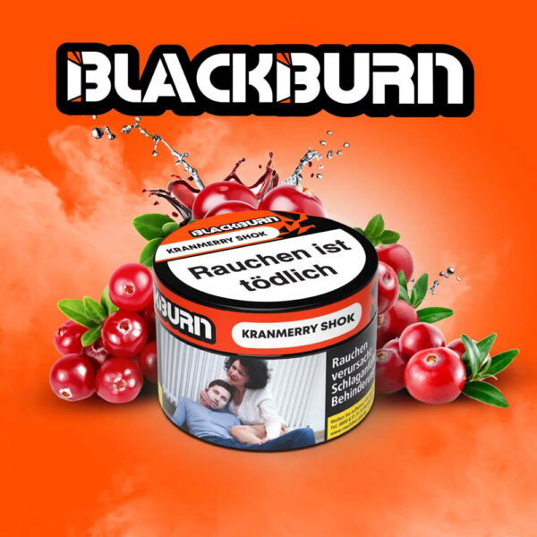 Black Burn Tabak Kranmerry Shok 25g - Shisha Dome